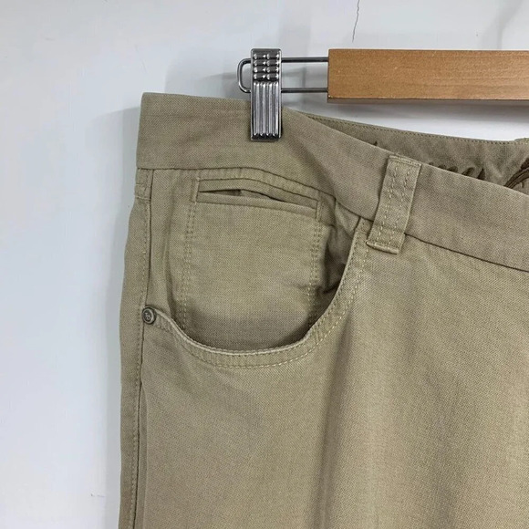 Tommy‎ Bahama Men's Classic 5 Pocket Tencel Flat Front Straight Pants Size 35x28 - Picture 3 of 12